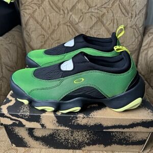 Oakley‎ Factory Team X Brain Dead Flesh Sandal - Size 8 - Green Lemon NEW